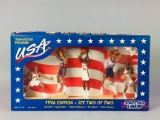 1996 Starting Line Up Team USA Action Figure Set With Team Poster