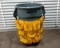 Rubbermaid Brute Trashcan With Dolly And Rubbermaid Caddy Bag