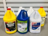 7 Assorted Gallons Of Cleaning Chemicals