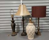 4 Table Lamps