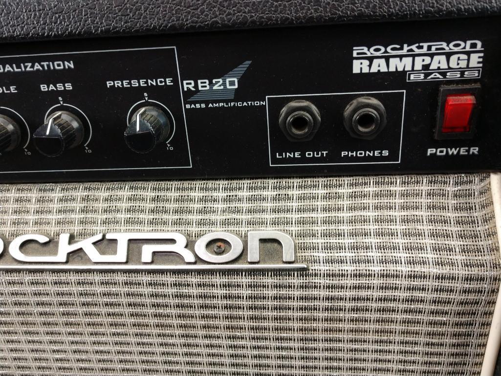 値下げ】ROCKTRON RANPAGE RB100 ベース用アンプ ROCKTRON RAMPAGE