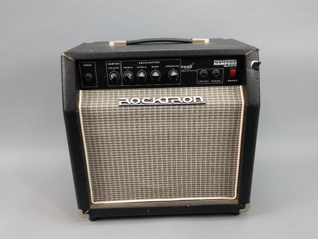 値下げ】ROCKTRON RANPAGE RB100 ベース用アンプ ROCKTRON RAMPAGE