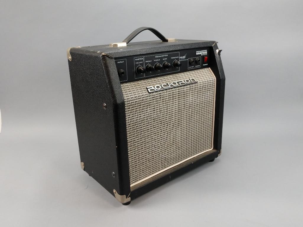 値下げ】ROCKTRON RANPAGE RB100 ベース用アンプ ROCKTRON RAMPAGE