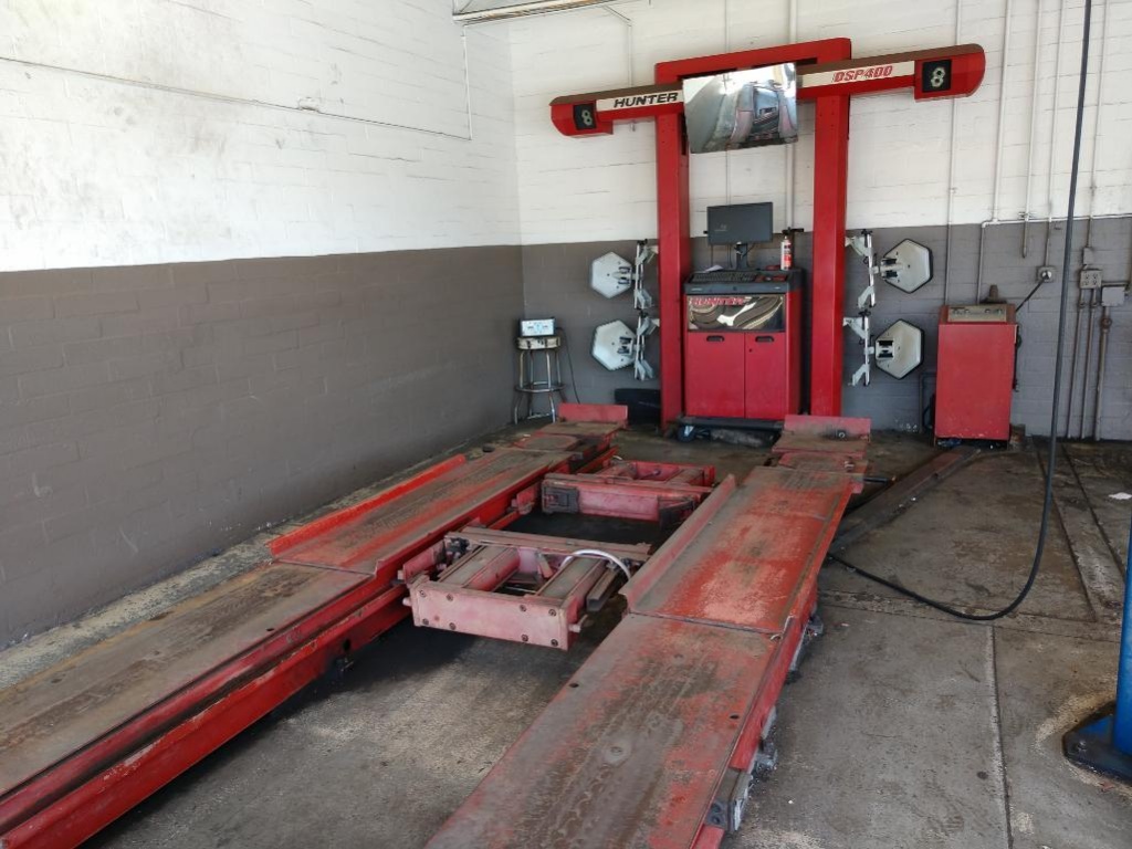 hunter alignment machine software update