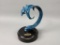 Bronze Abstract Art Dolphin Sculpture / Trophy