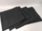 150 NEW Trifecta Linens Black 52in X 52in Tablecloths