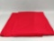 15 NEW Trifecta Linens Red 90in X 90in Tablecloths