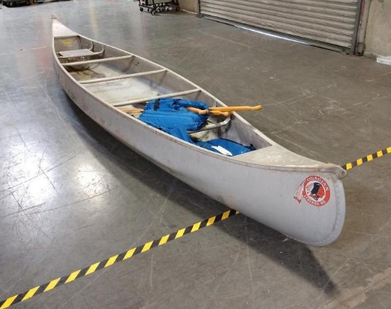 Osagian Boats 17ft Aluminum Canoe