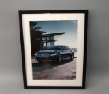 Framed Lincoln Dealership Advertising Poster