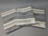 24 NEW Couleur Nature Paris Caravan Collection Handmade French Linen Throw Blankets