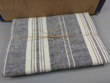 22 NEW Couleur Nature Paris Caravan Collection Handmade French Linen Throw Blankets