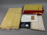 Large Box Full Of NEW Assorted Couleur Nature Paris Caravan Collection Handmade French Linens