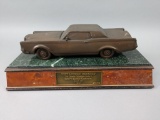 Limited Edition Bronze 1969/1970 Lincoln Continental Mark III The Lincoln Collection - Series 3