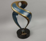 Bennett Gallery And Awards Bronze Abstract Art Sculpture / Trophy