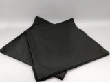 45 NEW Trifecta Linens Black 90in X 90in Tablecloths