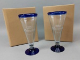 16 NEW 2 Piece Corona Extra Beer Glass Sets