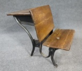 Antique School Desk