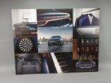 Lincoln Dealership Advertising Poster On Foam Board