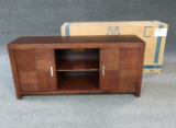 NEW Oak Furniture West Media Console