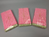 9 NEW Couleur Nature Paris Caravan Collection Handmade French Linen 2pc Tea Towel Sets