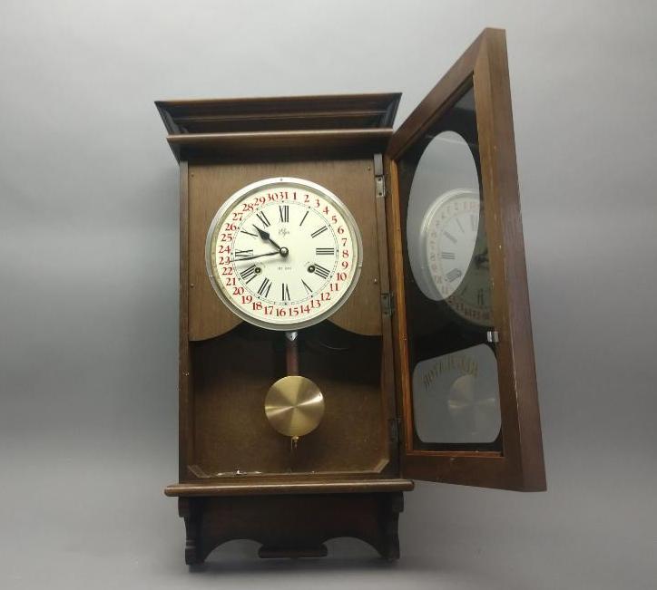 Vintage Elgin Regulator 31 Day Wall Clock Proxibid