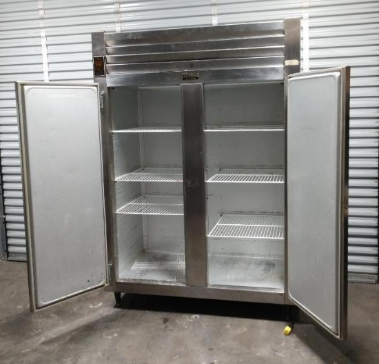 Traulsen Stainless Steel Double Door Commercial Refrigerator