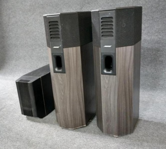 3 Bose Speakers