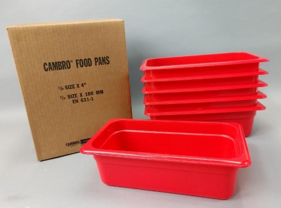 68 NEW Cases Of Cambro Food Pans