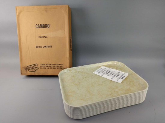 11 NEW Cases Of Cambro Metric CamTrays