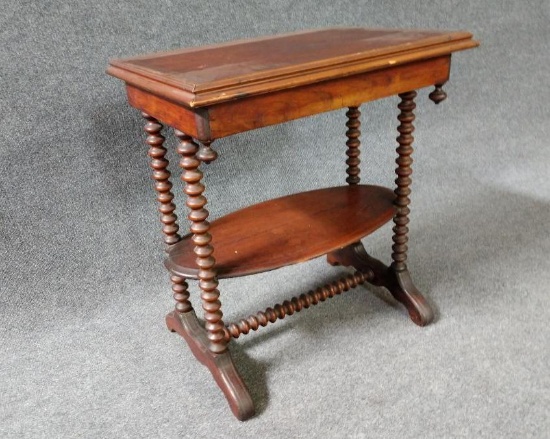 Antique Book Stand/Side Table