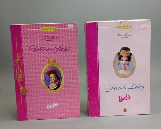 2 Collector Edition Barbie Dolls