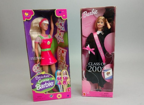 2 Barbie Dolls