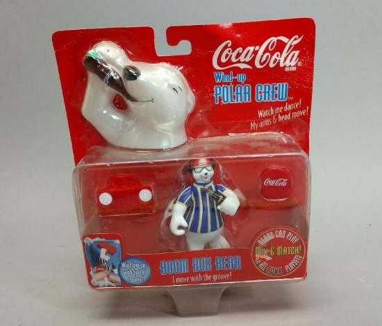 Coca-Cola Wind Up Boom Box Polar Bear