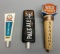 3 Beer Tap Handles