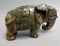 Hand Carved Soapstone Elephant Statue / Figurine