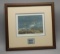 1990 Limited Edition Federal Duck Stamp Art Framed Lithograph