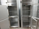 Traulsen Half Door Reach In 30in Commercial Refrigerator And Freezer