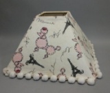 Poodle Lamp Shade