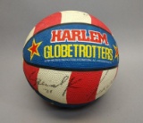 Autographed Harlem Globetrotters Basketball