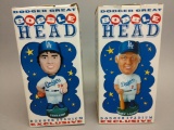 2 Los Angeles Dodgers Bobbleheads