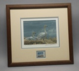 1990 Limited Edition Federal Duck Stamp Art Framed Lithograph