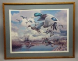 1983 Robert Steiner Limited Edition Duck Art Framed Lithograph