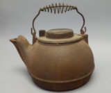 Antique Wagner Ware Cast Iron Tea Kettle