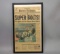 Framed Union Tribune Super Bolts Super Bowl Newspaper