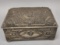 Vintage Silver Plated Jewelry Box