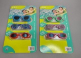 2 NEW Speedo Kids Swim Goggle Sets
