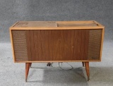 Mid Century Modern Magnavox Console Stereo Cabinet