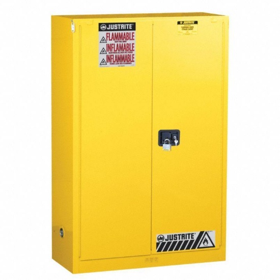 NEW Justrite 45 Gallon Flammables Safety Cabinet