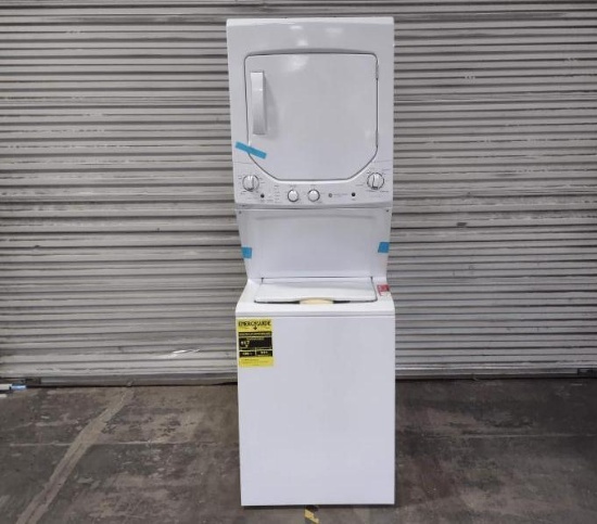 NEW GE Stacking Washer And Electric Dryer Combo
