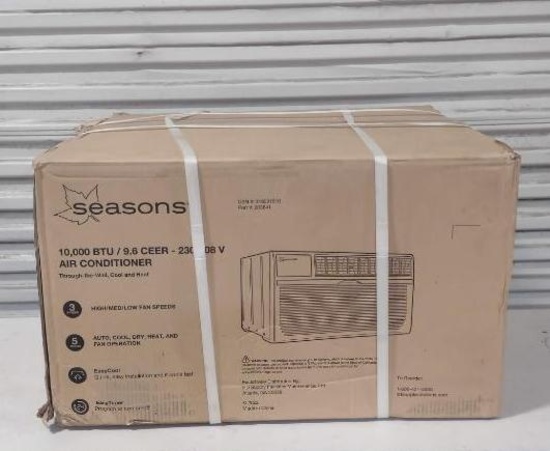 NEW Seasons 10,000 BTU Air Conditioner